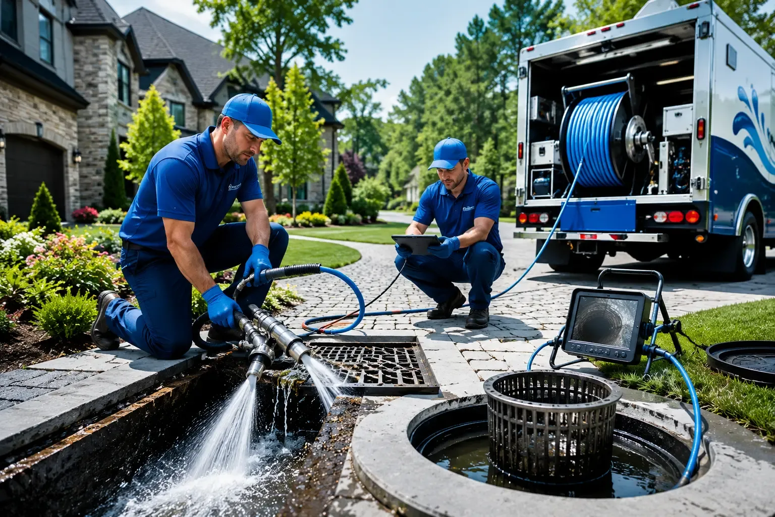 Local outdoor drain cleaning professionals in Bessemer City, NC
