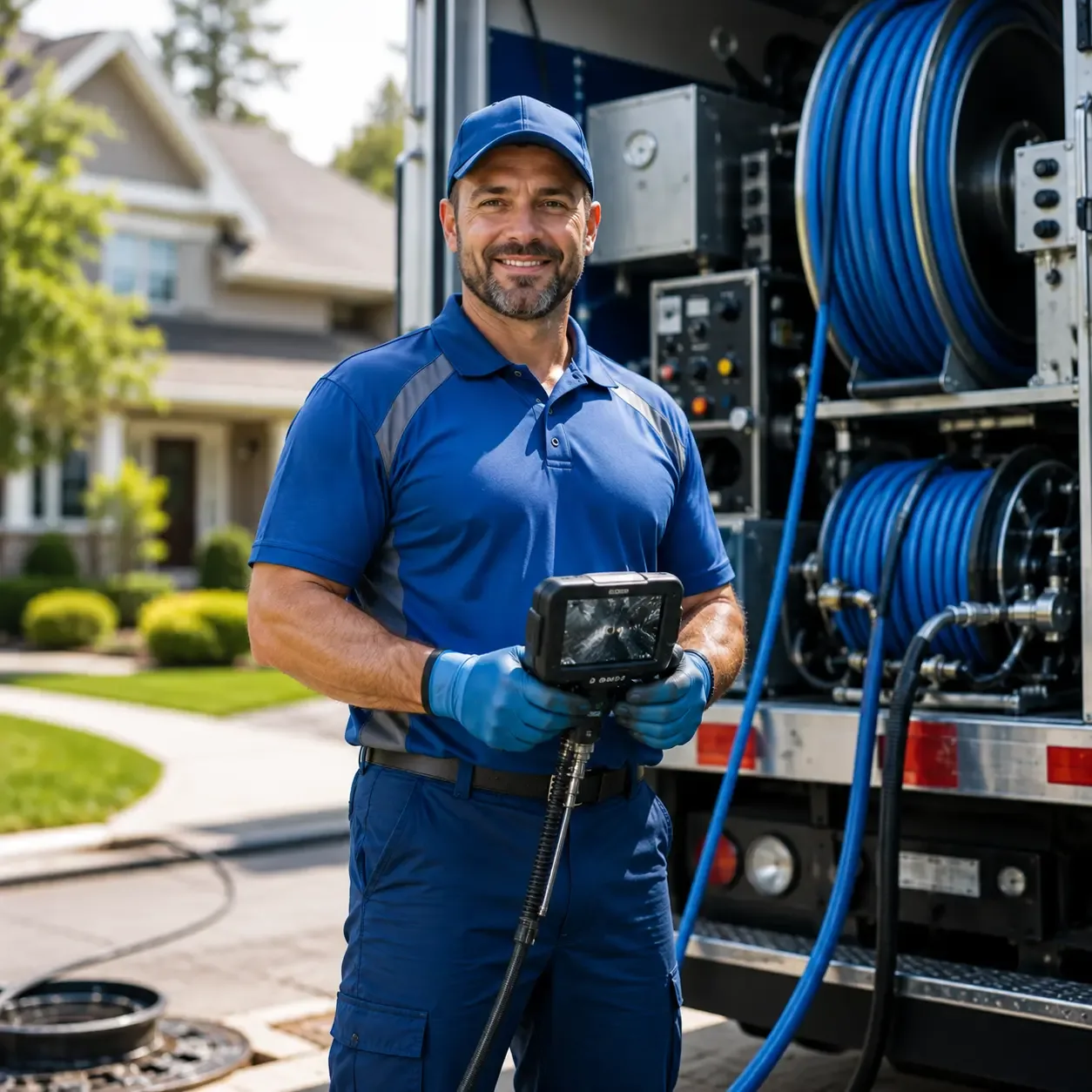 Local outdoor drain cleaning specialists in Bessemer City, NC